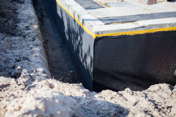 Residential Foundation Crack Repair installation at a Forestville, OH home by SJ Waterproofing Pros
